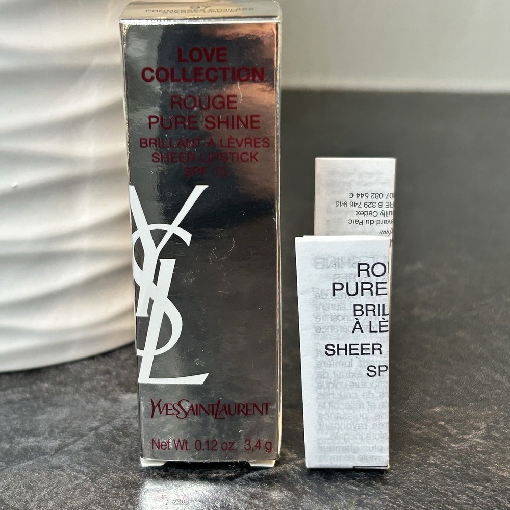 NEW Yves Saint Laurent Love Collection Pure Shine Lipstick 97 STARRY DREAM Rare - Picture 7 of 13